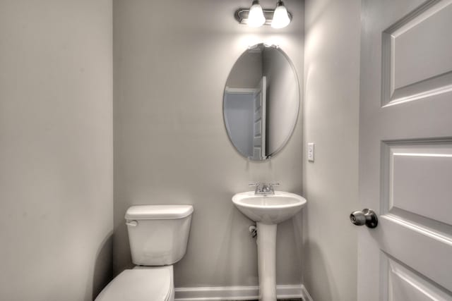 bathroom with toilet