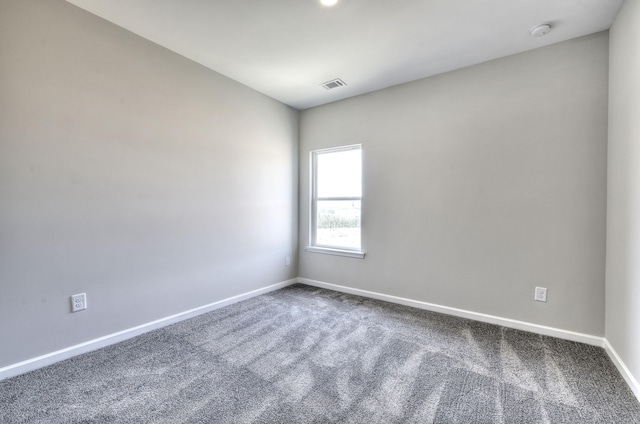 empty room with carpet floors