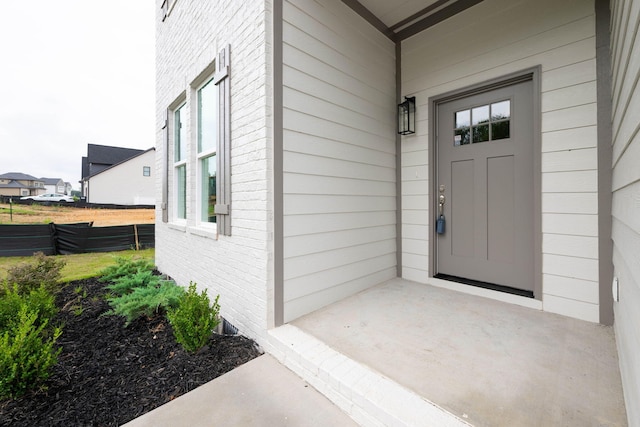 view of property entrance