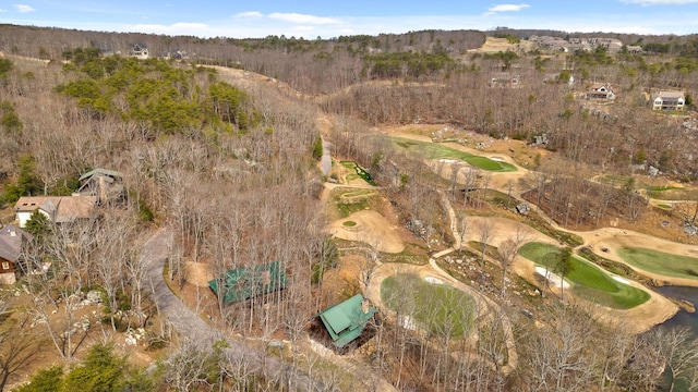 835 Rushing Water Trl, Rising Fawn, GA 30738 - aerial view of property's location with a golf course