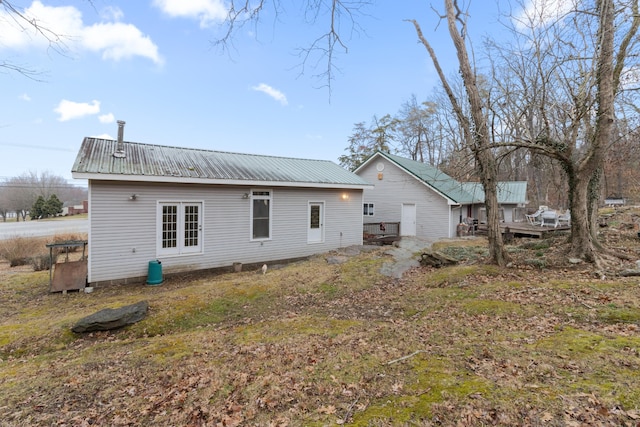 view of back of property