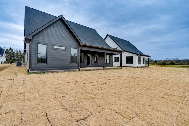 view of rear view of property