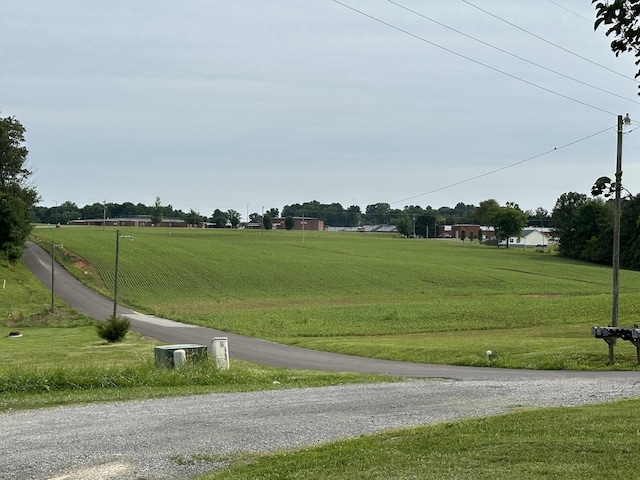 view of road