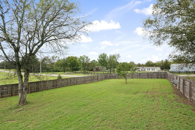 view of yard