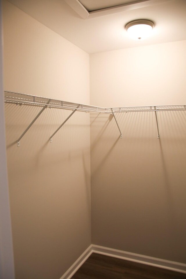 1603 Mantlo St, Springfield, TN 37172 - walk in closet featuring dark wood finished floors