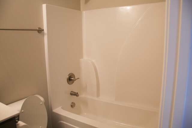 1603 Mantlo St, Springfield, TN 37172 - bathroom featuring vanity, toilet, and shower / bath combination