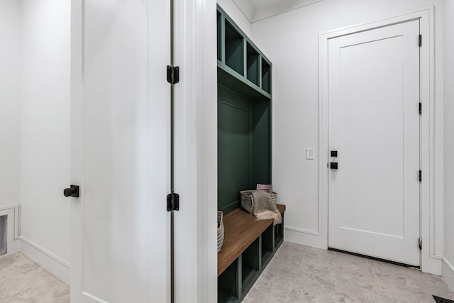 view of mudroom