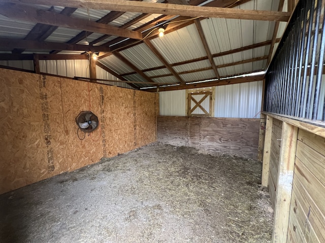 view of storage room