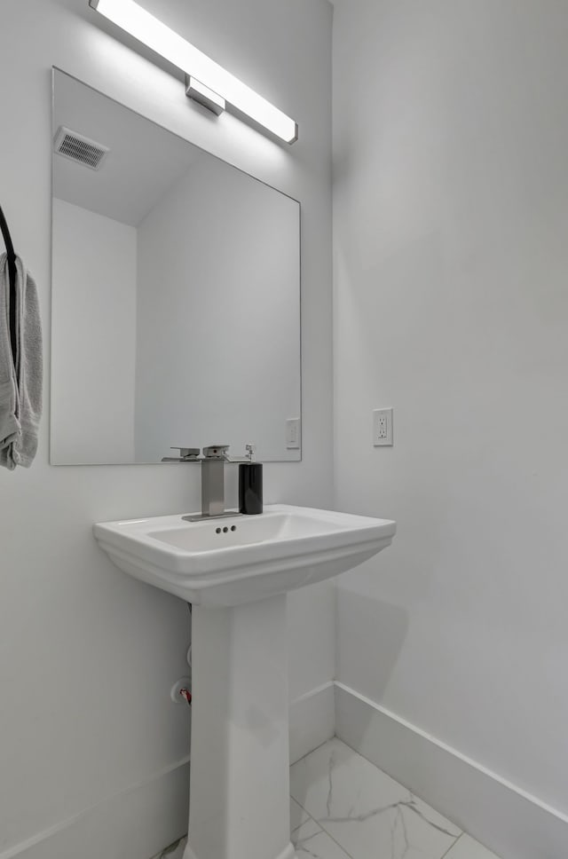 bathroom with sink