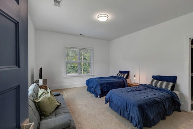 bedroom featuring carpet floors