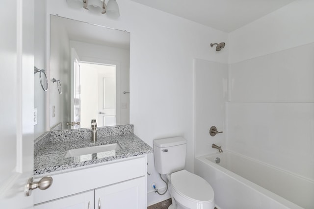 320 Moffat St Unit 101, Monteagle, TN 37356 - bathroom featuring vanity, toilet, and bathing tub / shower combination