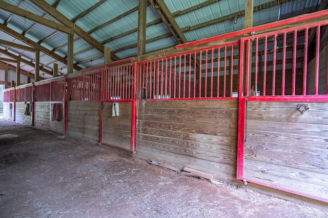 view of stable