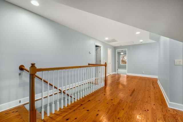 interior space featuring light wood-type flooring