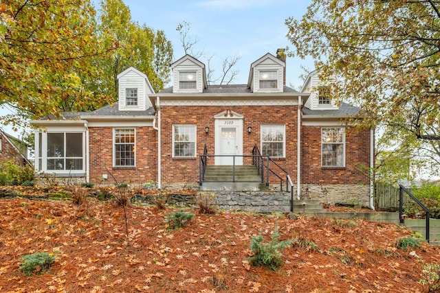 view of cape cod house