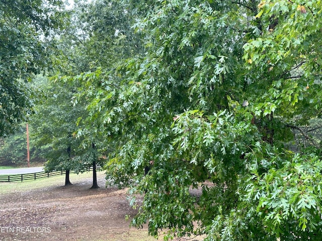 view of nature featuring a rural view