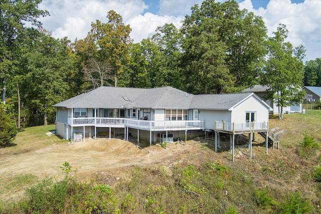 view of rear view of house