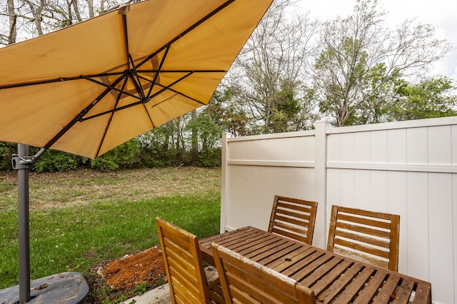 view of patio / terrace