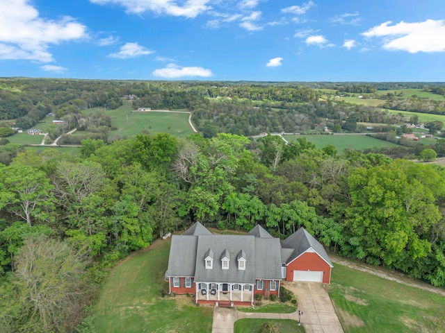 aerial view