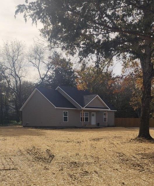 view of rear view of house