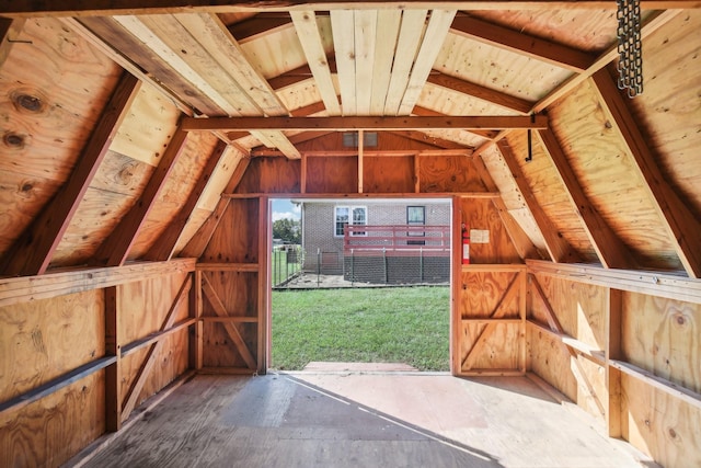 storage featuring visible vents