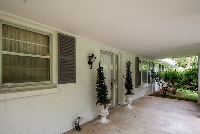 view of patio