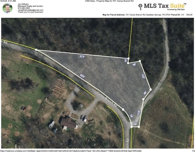 741 Canoe Branch Rd, Castalian Springs TN, 37031 land for sale