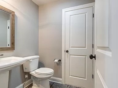 bathroom with toilet