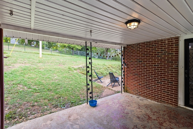 view of patio / terrace