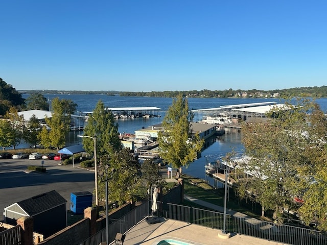 property view of water