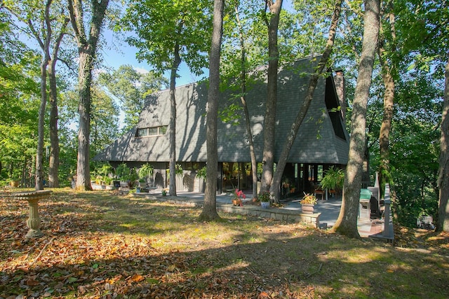 exterior space with a patio area