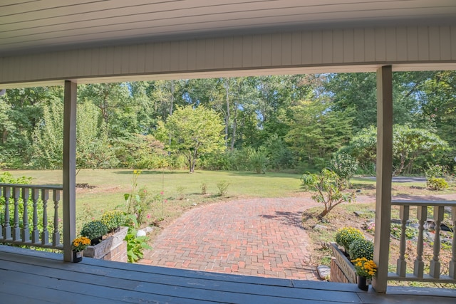 view of patio