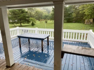 view of deck