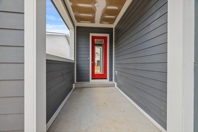 view of entrance to property