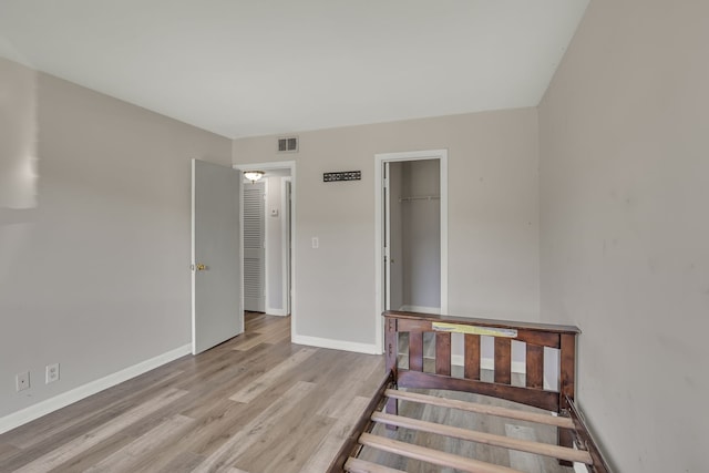 interior space with wood-type flooring