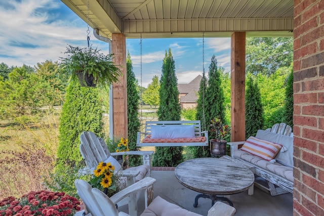 view of patio