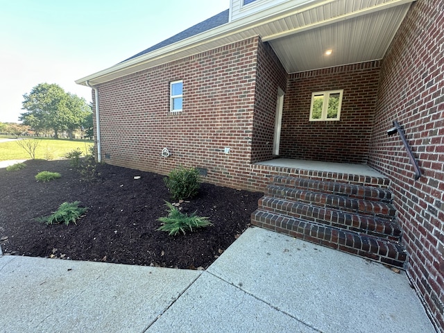 view of property entrance