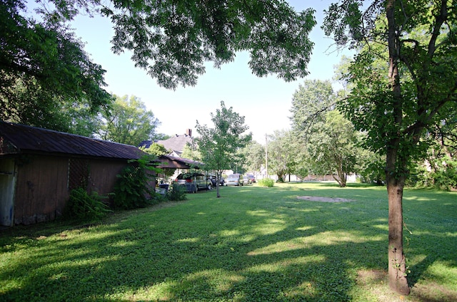 view of yard