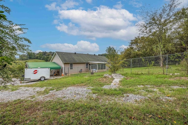 view of yard