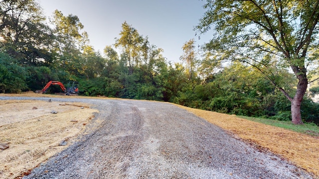 view of road