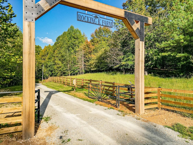 144 Abberly Ln, Hohenwald, TN 38462 - view of street featuring a forest view