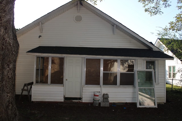 view of rear view of house