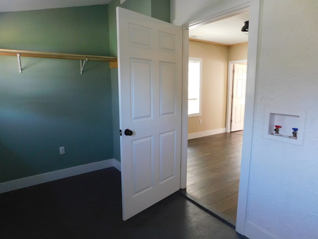 view of closet