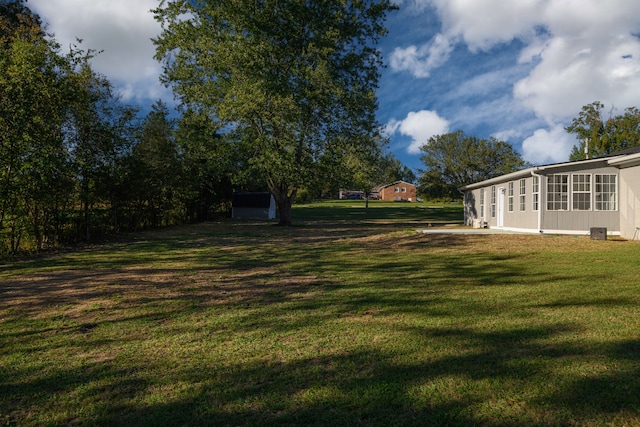 view of yard