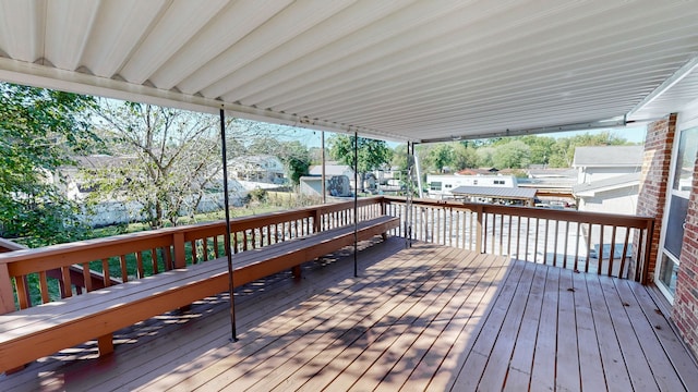 view of deck