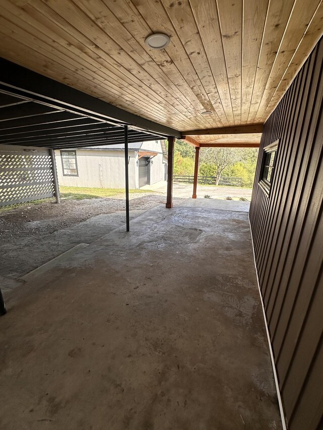 292 Quebeck Rd, Quebeck, TN 38579 - interior space featuring wood ceiling