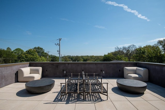 view of patio / terrace featuring outdoor dining area