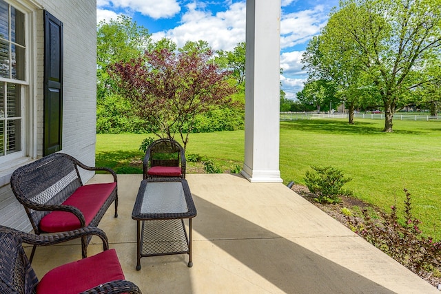 view of patio