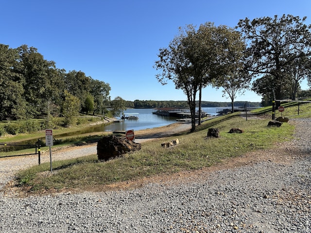 property view of water