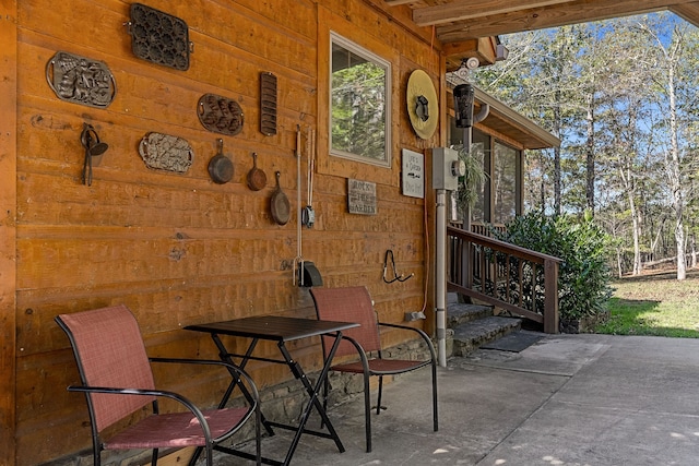 view of patio