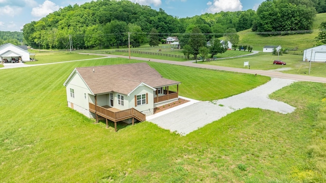 10890 Minor Hill Hwy, Goodspring, TN 38460 - aerial view of property and surrounding area
